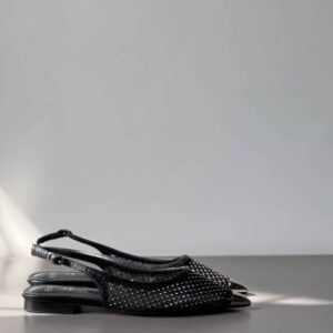 Slingback Margherita black