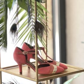 Scarpina Kate rosa pesca