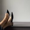 Slingback Selene combi black