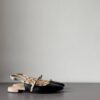 Slingback Selene combi black