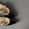 Slingback Selene combi black