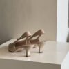 Slingback new Lilia vernice sabbia