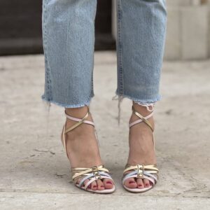 Alternative view of Sandalo Ninfea combi soft pink