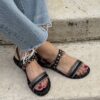 Sandalo combi new leo black
