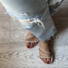 Sandalo Gaia combi silver gold