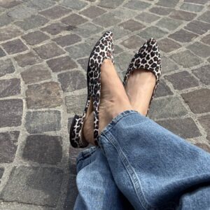 Alternative view of Slingback raso new leo