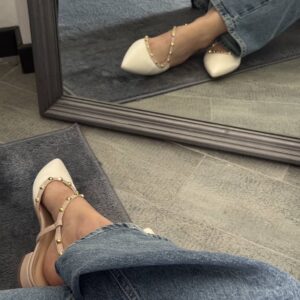 Alternative view of Slingback Gaelle burro