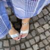 Zeppa in corda Bali argento