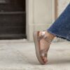 Sandalo platform Scicli bronzo