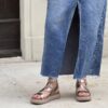 Sandalo platform Scicli bronzo