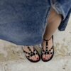 Sandalo Hadley suede nero