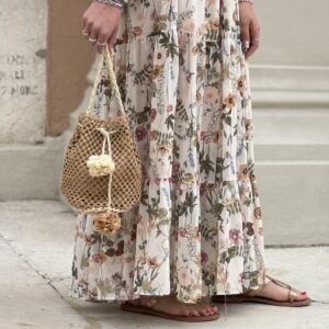 Secchiellino rafia Susy Mix (vari colori)