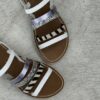 Sandalo combi zebra Le Salentine