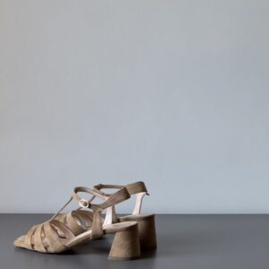 Alternative view of Sandalo Anisa suede cammello