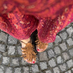 Sandalo Jungle suede cuoio