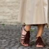 Sandalo Jungle suede testa di moro