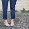 Slingback Hingham argento