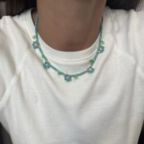 Collana I Fiorini azzurra