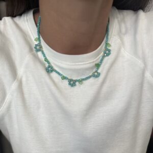 Collana I Fiorini azzurra