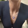 Collana Corfù cuore blu