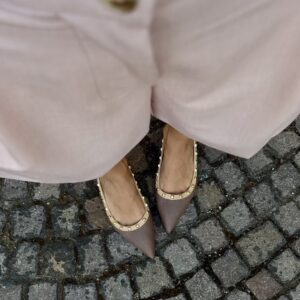 Alternative view of Slingback Dakota rafia testa di moro