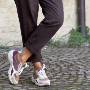 Alternative view of Sneaker combi malva