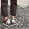 Sneaker glitter cioccolato