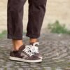 Sneaker glitter cioccolato