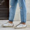 Sneaker SUPRIME 4B12 taupe gold