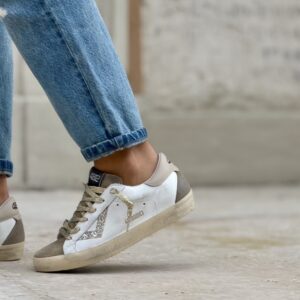 Sneaker SUPRIME 4B12 taupe gold