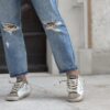 Sneaker SUPRIME 4B12 taupe gold