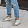 Sneaker SUPRIME 4B12 taupe gold