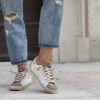 Sneaker SUPRIME 4B12 taupe gold