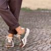Sneaker combi verde militare