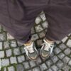 Sneaker combi verde militare