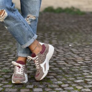 Sneaker combi leo soft