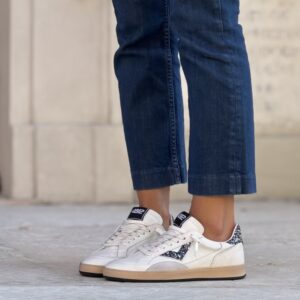 Sneaker PLAY 4B12 glitter acciaio
