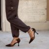 T bar combi moro brown