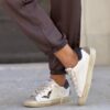 Sneaker SUPRIME 4B12 combi leo glitter