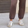 Sneaker SUPRIME 4B12 combi leo glitter