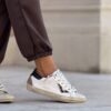 Sneaker SUPRIME 4B12 combi leo glitter
