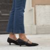 Décolleté Malga nero