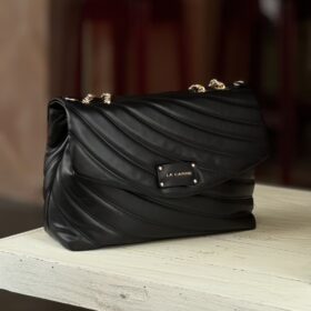 Bowling bag black La Carrie