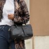 Borsa Emma small tote black Cuoieria Fiorentina