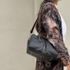 Borsa Emma small tote black Cuoieria Fiorentina