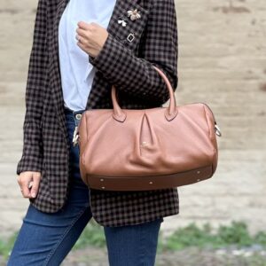 Alternative view of Borsa Emma big tote caramel Cuoieria Fiorentina