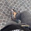 Loafer zebrata nappine testa di moro