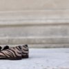 Loafer zebrata nappine testa di moro