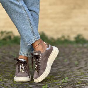 Alternative view of Sneaker platform new Porto fumo