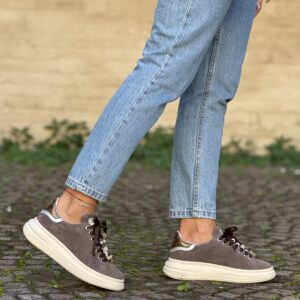 Sneaker platform new Porto fumo